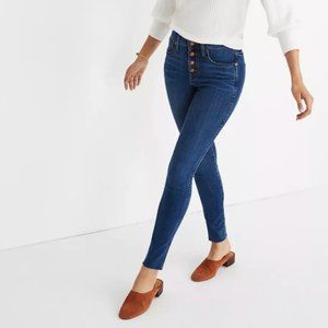 Madewell 10" High Rise Skinny Crop | 30